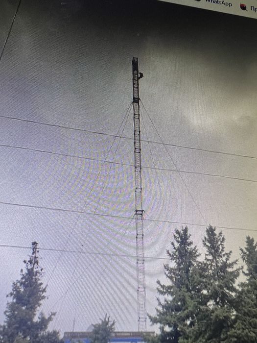 Мачта секционная 54 метра с передатчиком