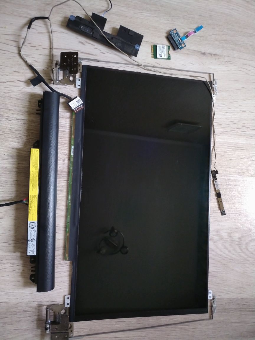 Lenovo 110-15acl. 80tj по запчастям, петли, динамики. Кулер