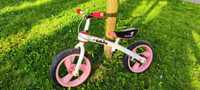 Rowerek biegowy różowy rower
