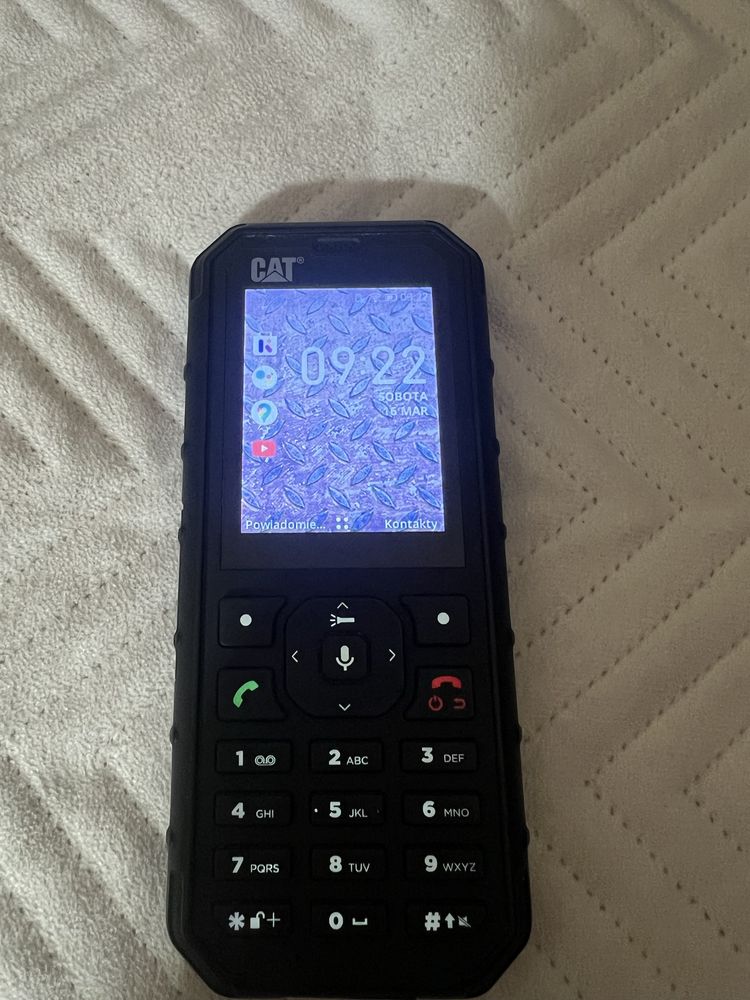 Cat B35 kolekcjonerski telefon klawiszowy sprawny + ładowarka!