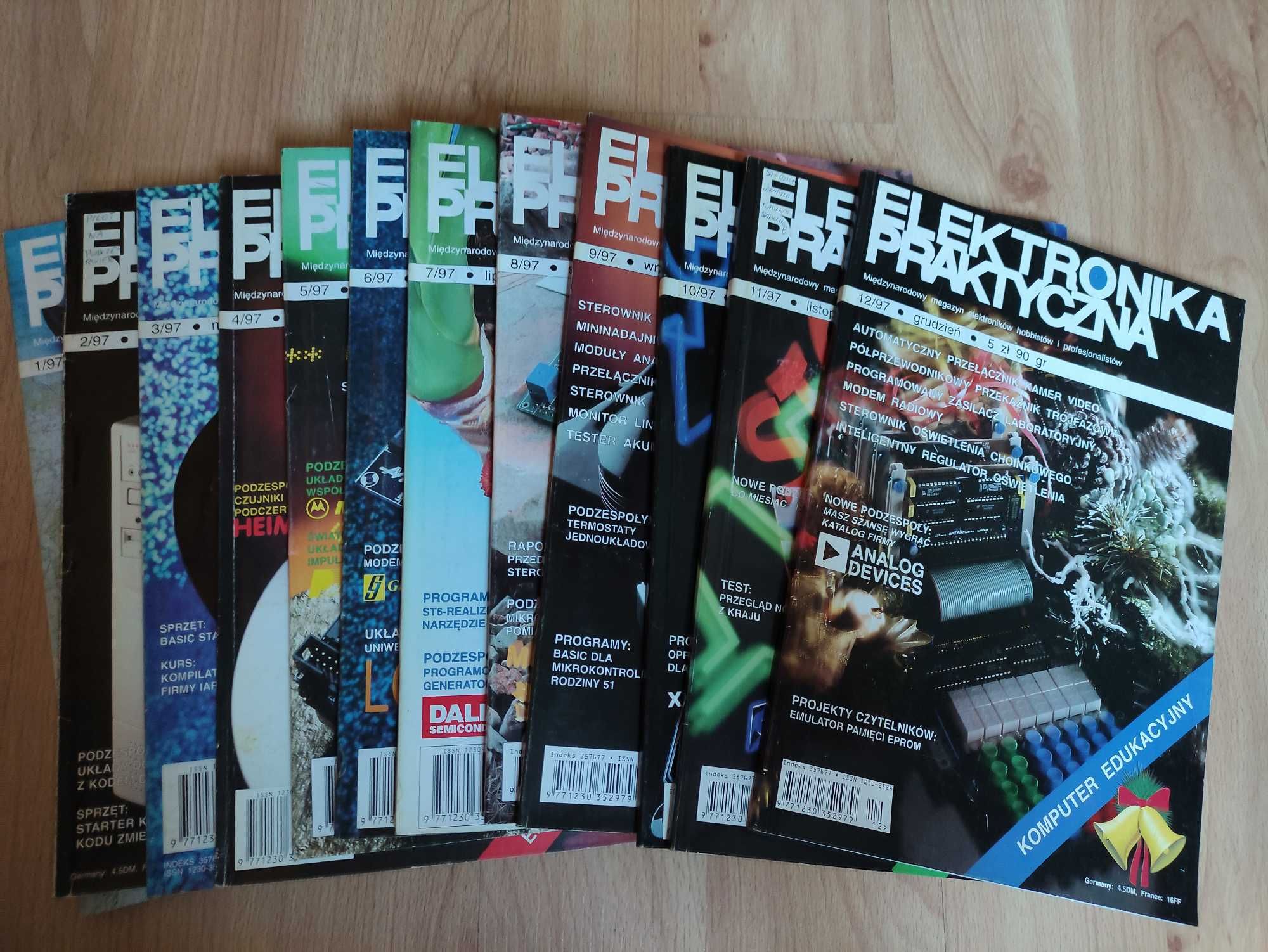 Elektronika praktyczna 12 szt. rok 1997