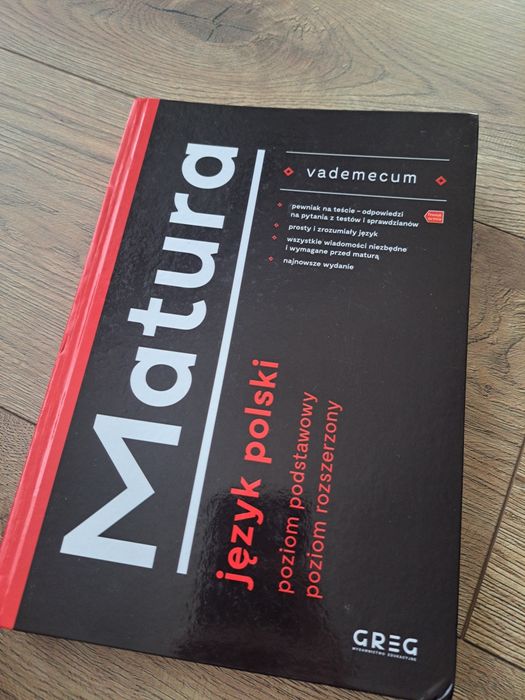 Matura język polski poziom podstawowy i rozszerzony - repetytorium