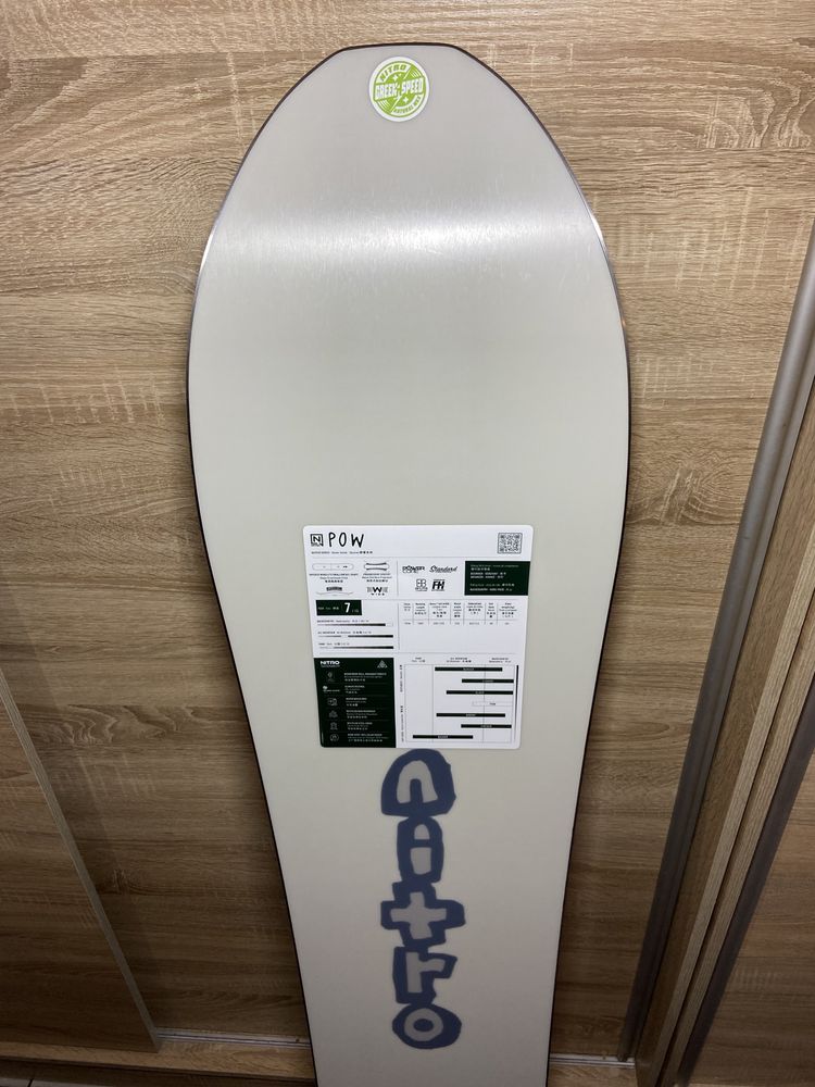 Nowy zestaw deska Nitro quiver pow 154. 2024 + wiązania union Str L