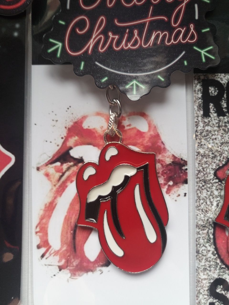 Porta chaves Rolling Stones Rock Legends Pack com Patch 6€99