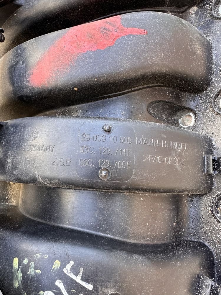 03C 129 711 F впускний колектор 1.6 FSI VW Skoda Audi