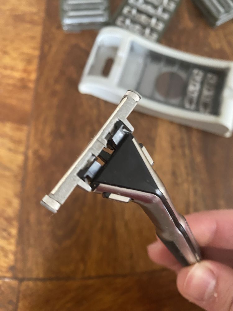 Gillette Sensor, cabo e lâminas
