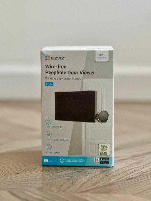 Bezprzewodowa kamera wideo wizjer z monitorem Ezviz CP2