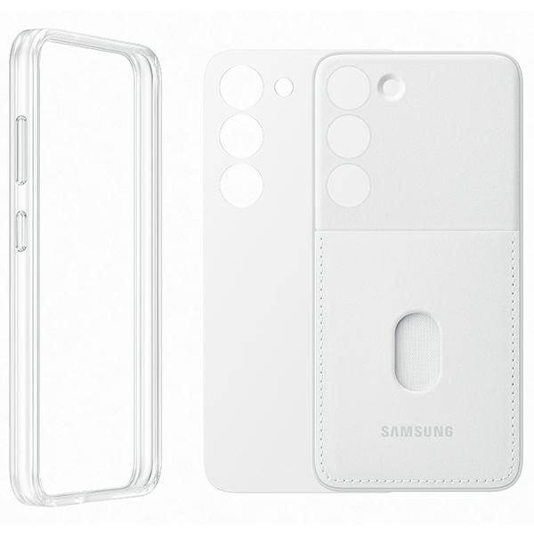 Etui Samsung Ef-Ms911Cw S23 S911 Biały/White Frame Cover