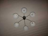 Żyrandol Lampa wisząca 6 żarówek