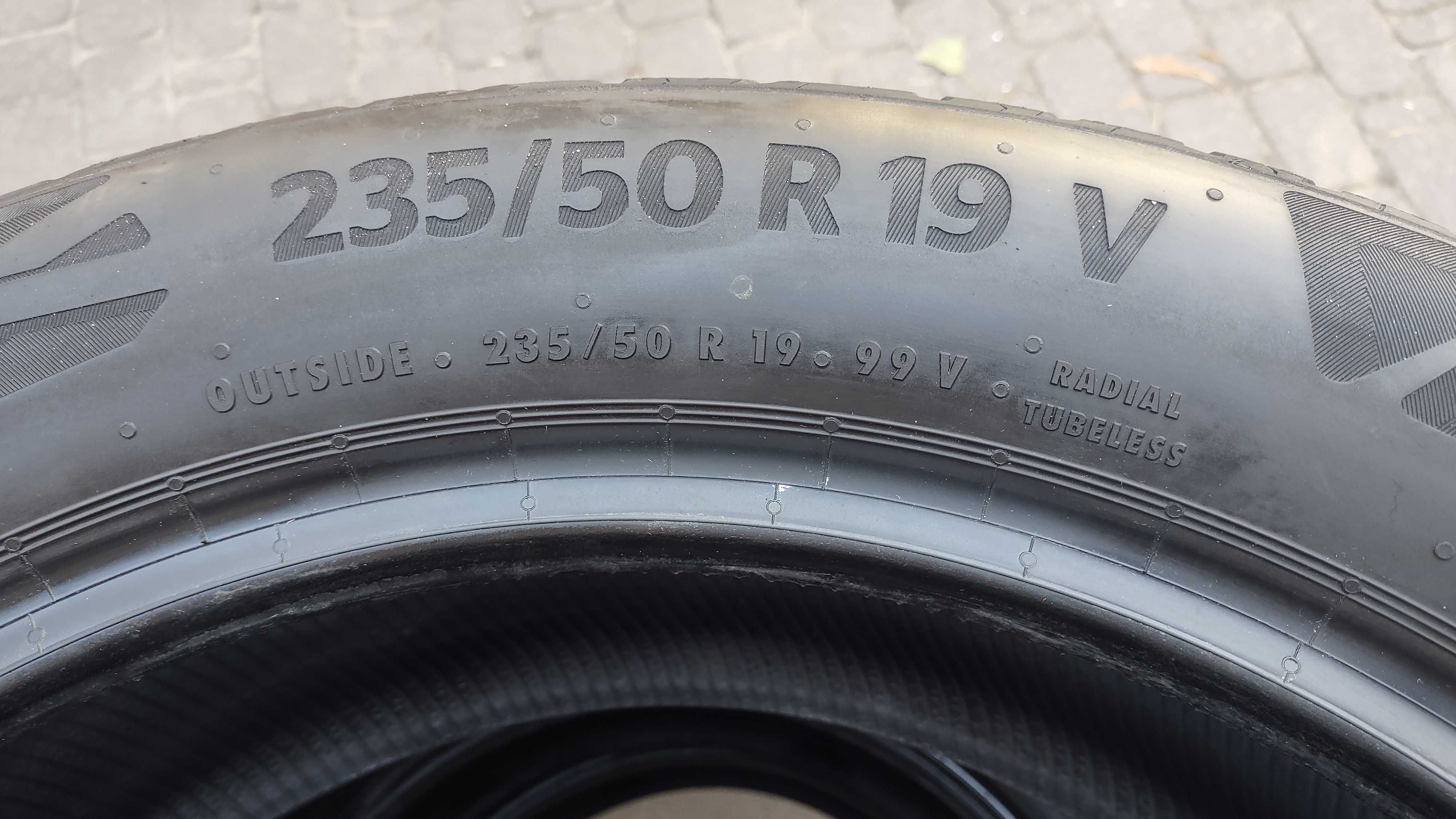 Opony letnie 235/50 R19 99V  4 sztuki