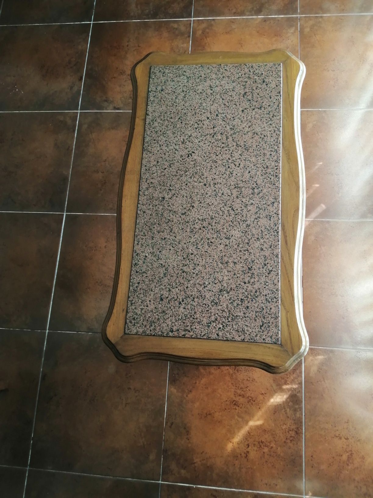 Linda mesa rectangular de centro