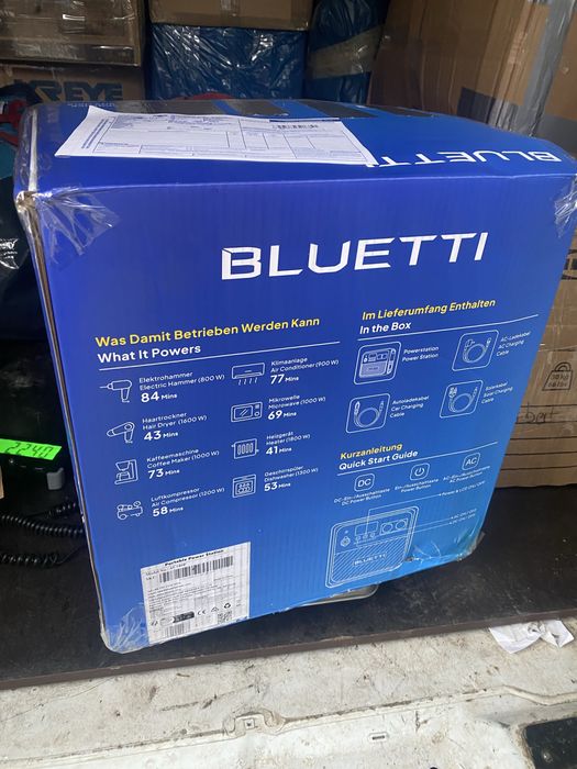 Зарядна станція BLUETTI AC180P. Portable Power Station 1800W. Germany