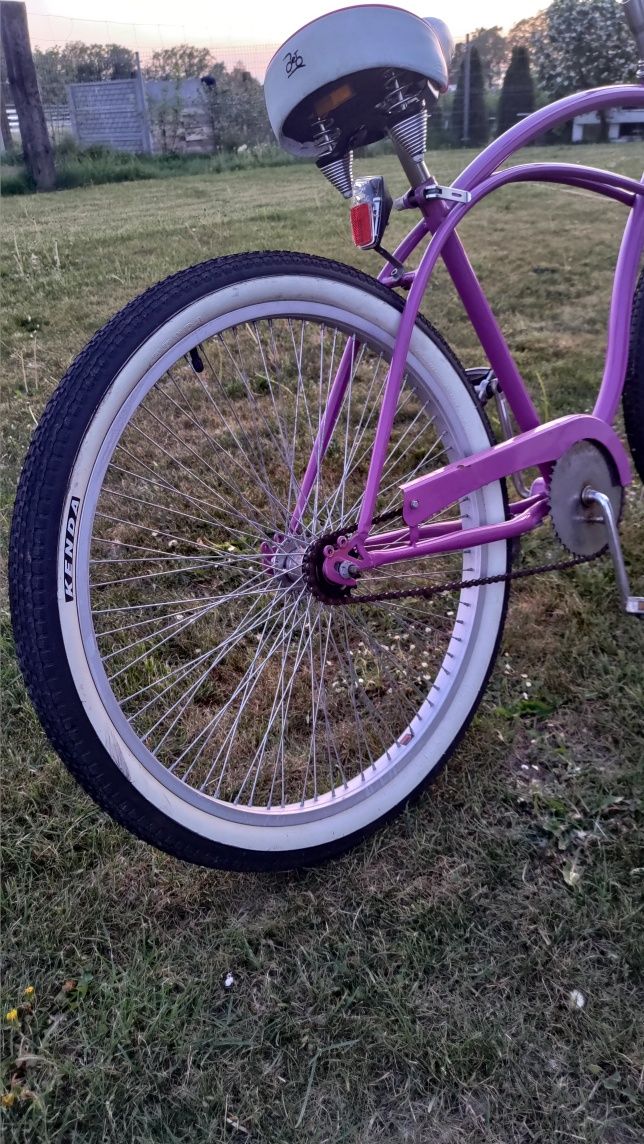 Rower retro beach cruiser