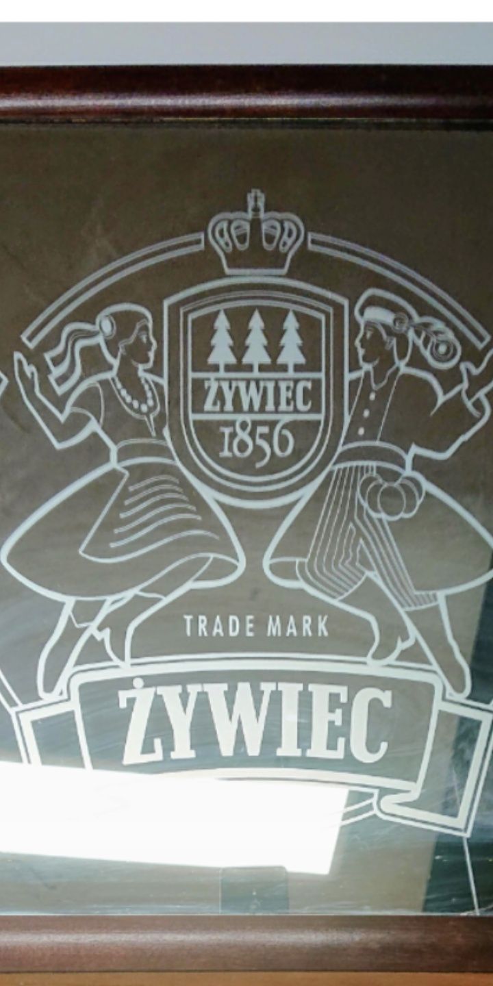 Reklama lustro żywiec