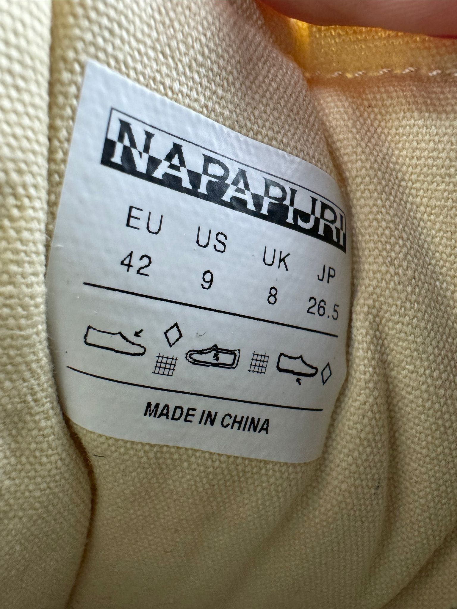 Nowe sneakersy NAPAPIJRI białe unisex 42