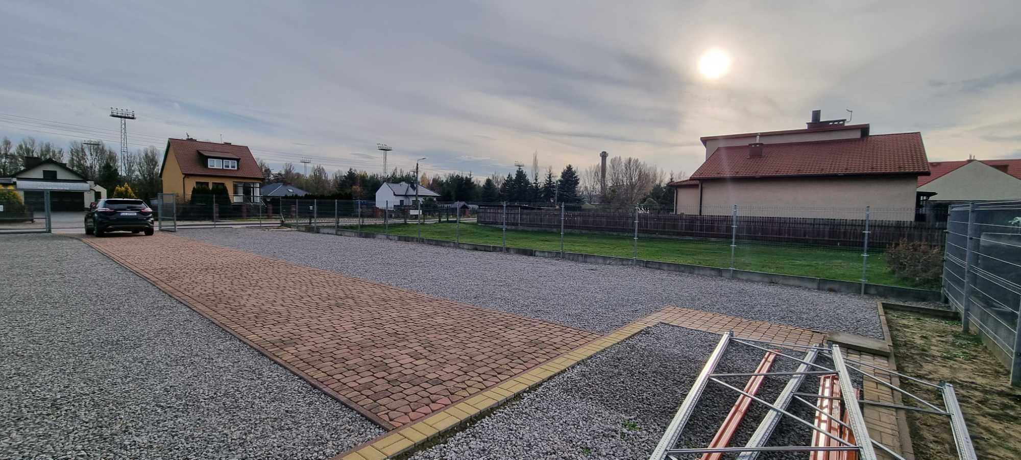 Wynajem utwardzonego placu 530m2 Dęblin ul. Składowa