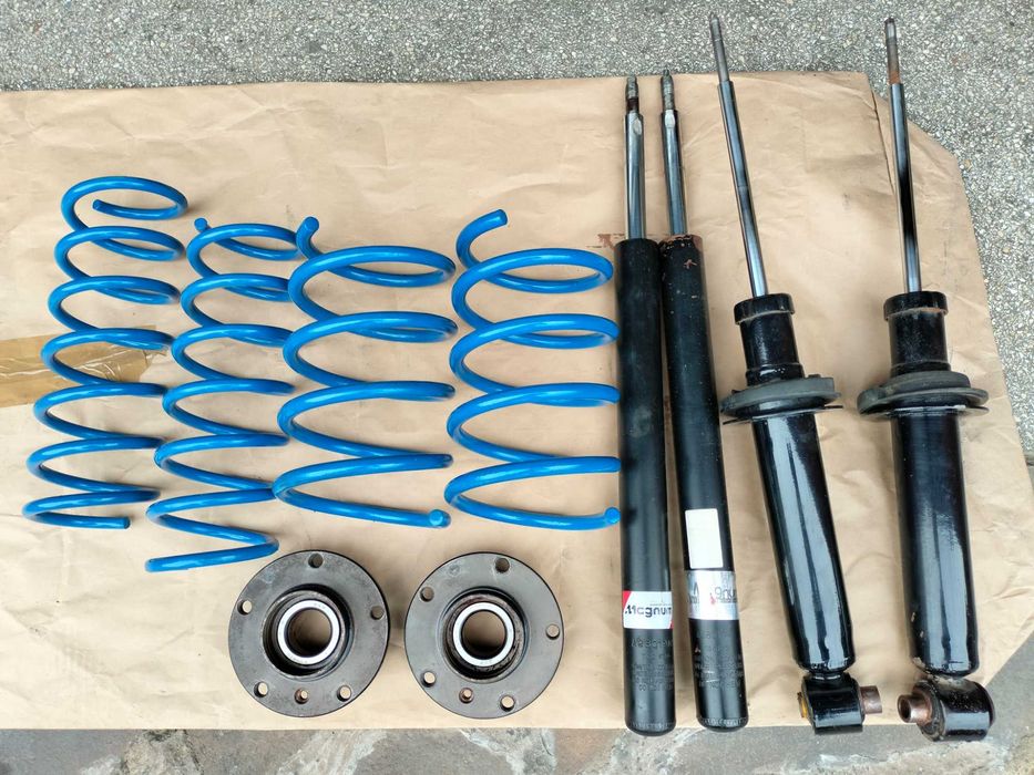 Стойки амортизатори пружини - комплект bmw e34 бмв -60/-60