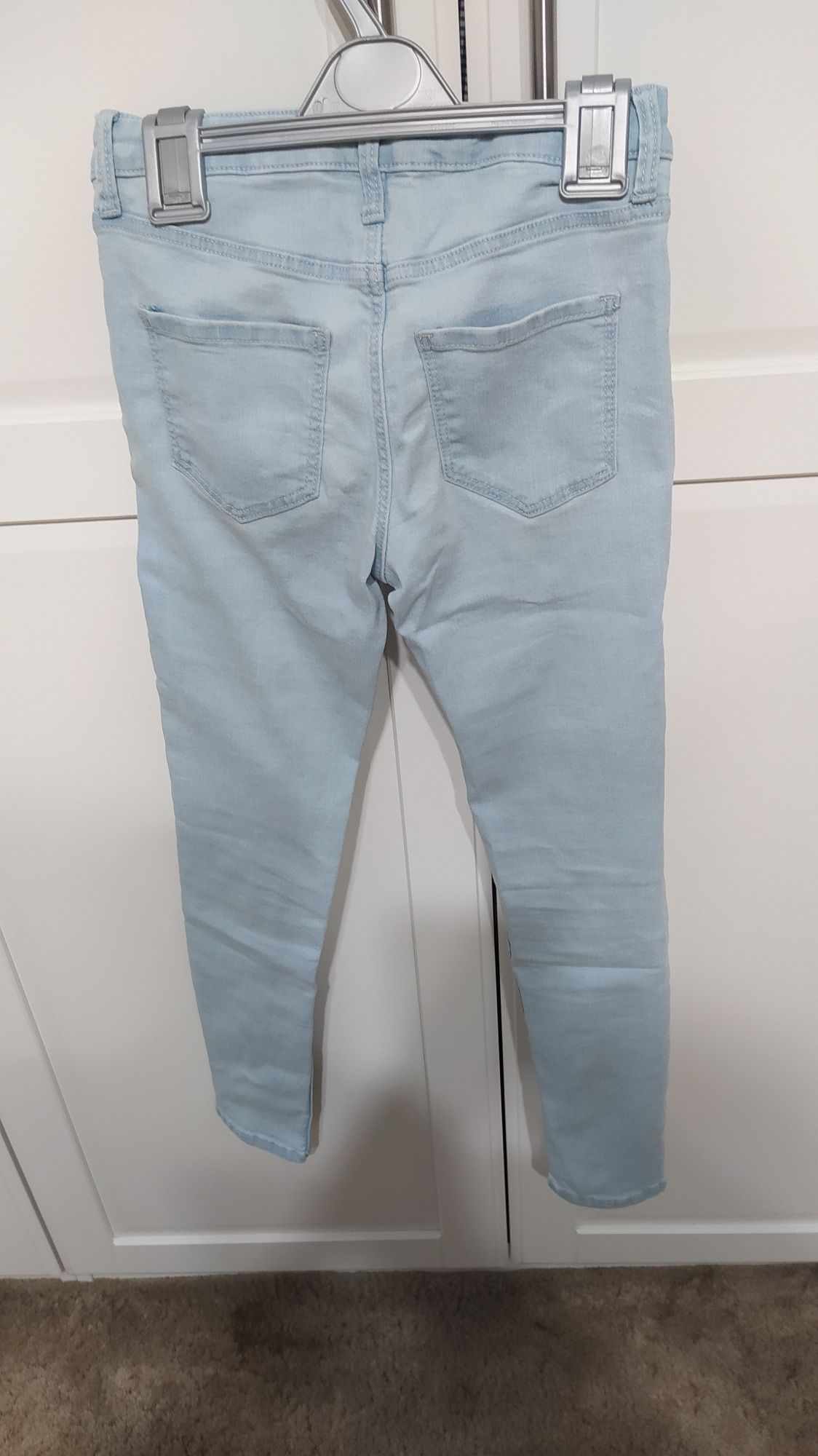 Spodnie h&m SKINNY FIT 146