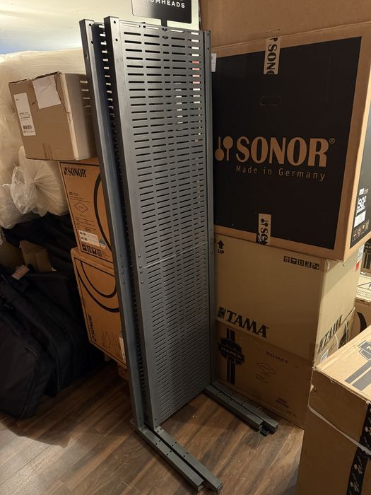 Ekspozytor stand stojak metalowy solidny 220