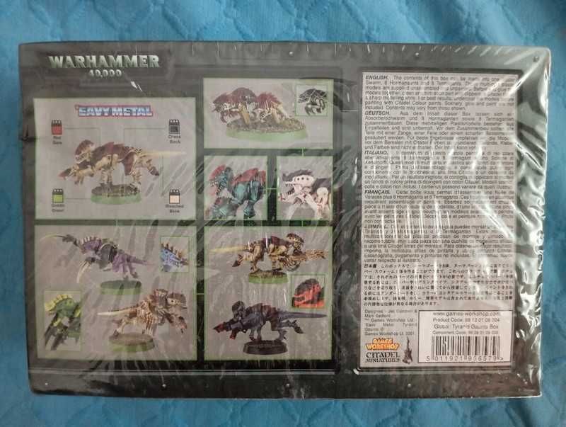 Warhammer 40000- Tyranid gaunts- Selado sem uso