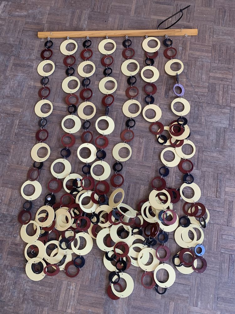 Cortinas de porta antigas