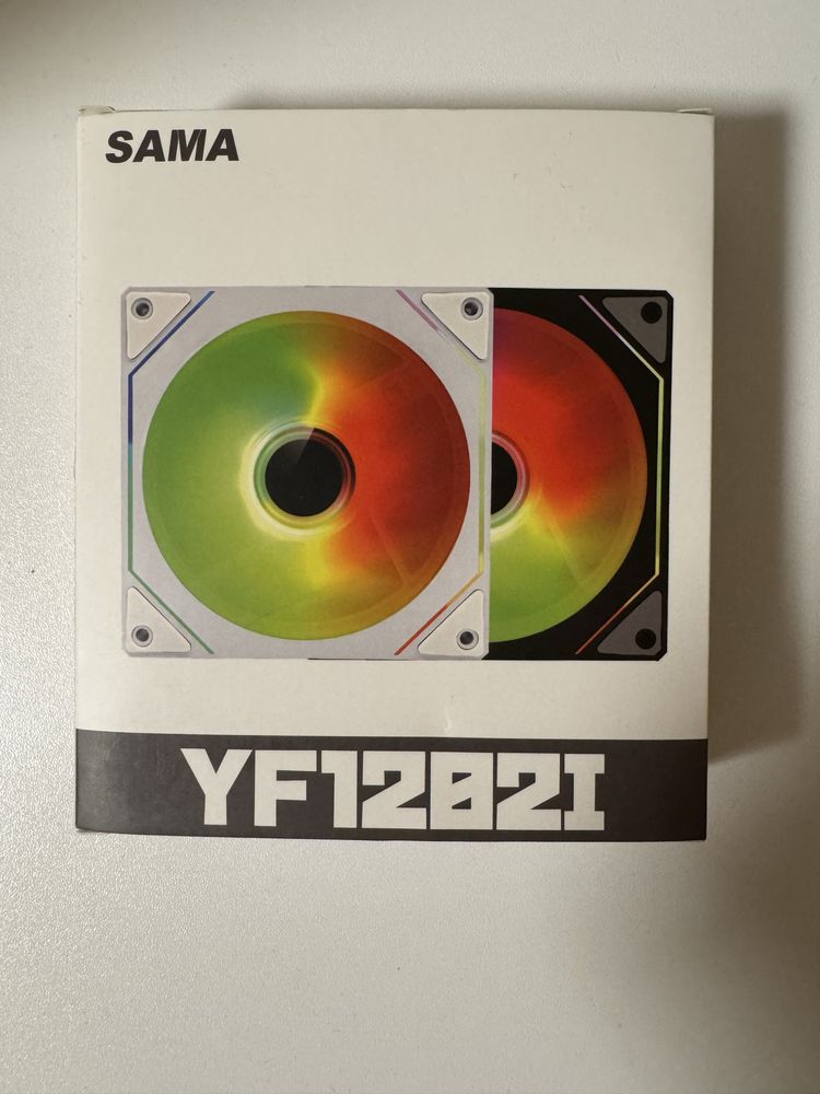 Кулери для корпуса SAMA YF1202I ARGB White