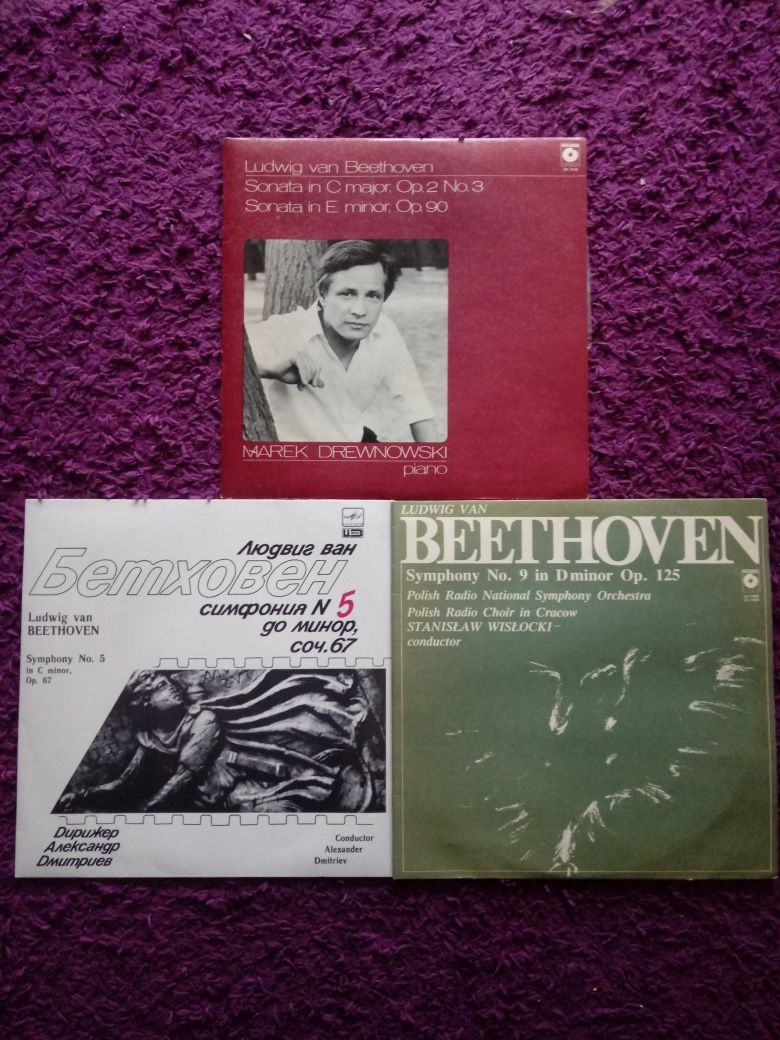 Ludwig Van Beethoven - vinyl - komplet 30 zł