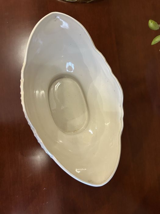 Порцелянова і скляна вази для фруктів і солодощів часів СРСР