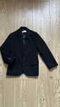 H&M marynarka czarna 116 5/6 lat ekegancka