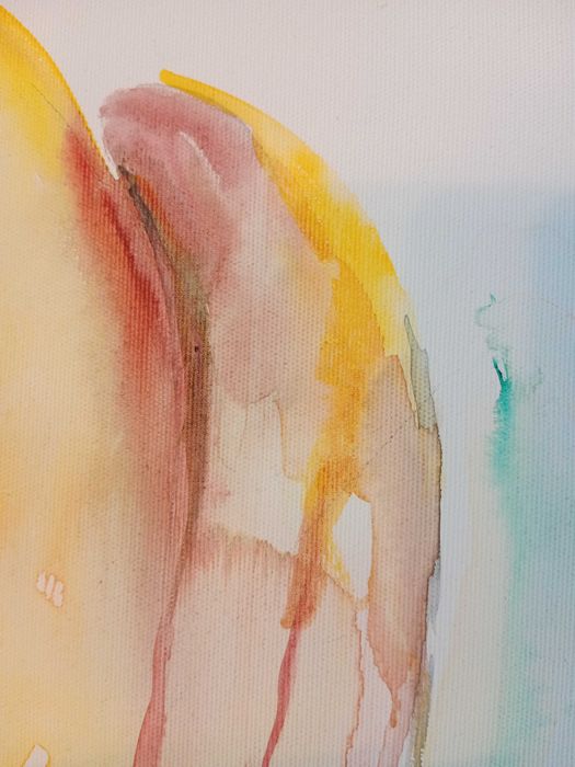 Magia akwareli - tulipan III