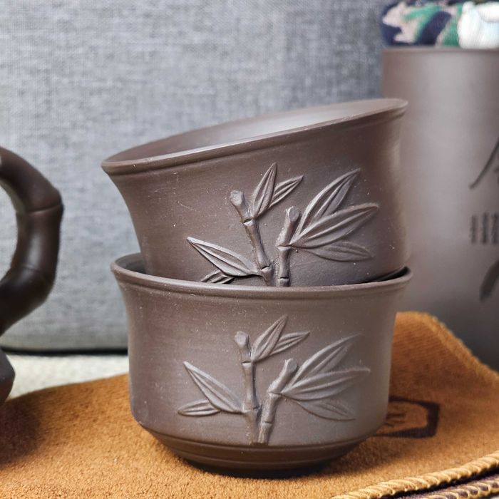 Дорожній сервіз +❱ на 4 персони з чайницею ❰+ ісинська глина