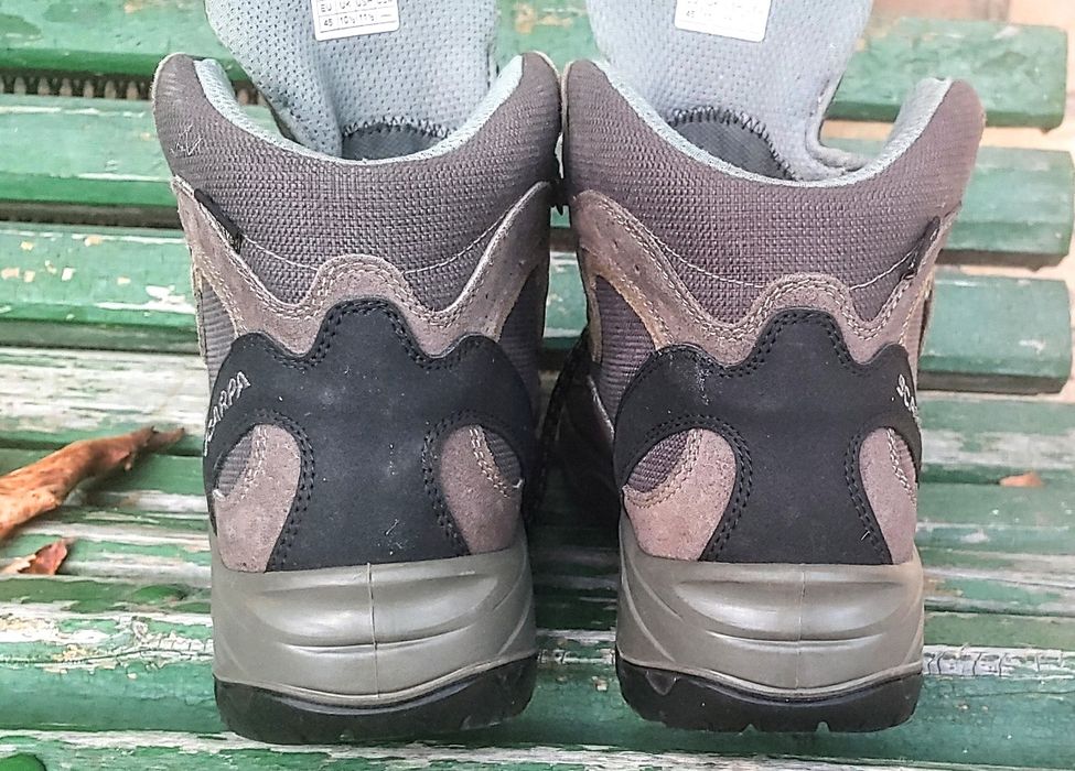 Трекинговые ботинки Scarpa подошва Vibram. внутри на. Gore Tex