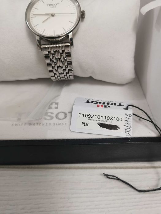 Tissot Szwajcarski zegarek damski jak nowy szafirowe szkielko K