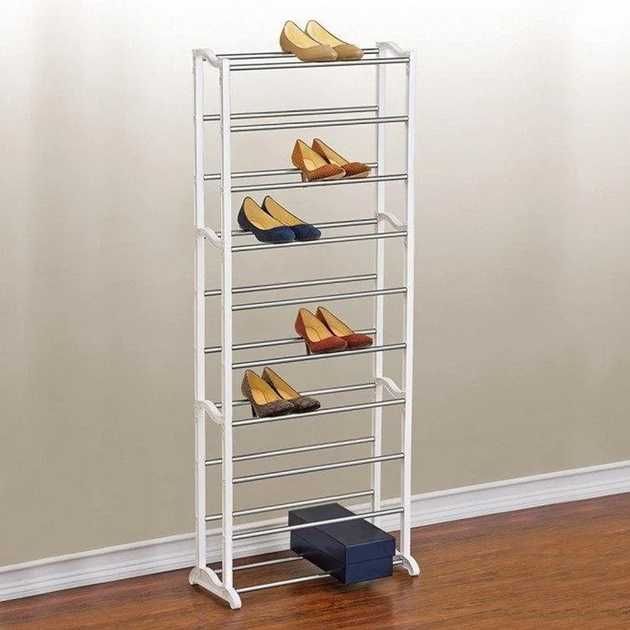 Полиця для взуття Amazing Shoe Rack на 30 пар взуттєва етажерка