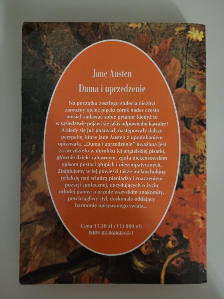 Jane Austen Duma i uprzedzenie