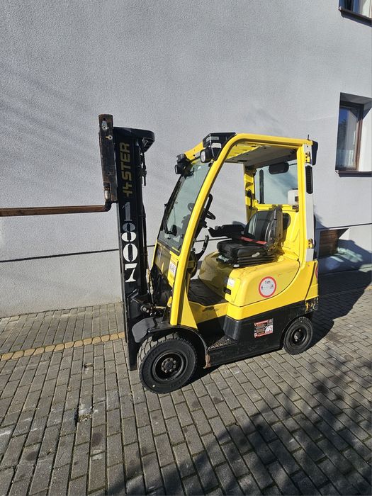 Wózek widłowy HYSTER H1.8FT TRIPLEX 4sekcje Przesuw pozycjoner LPG4.9m