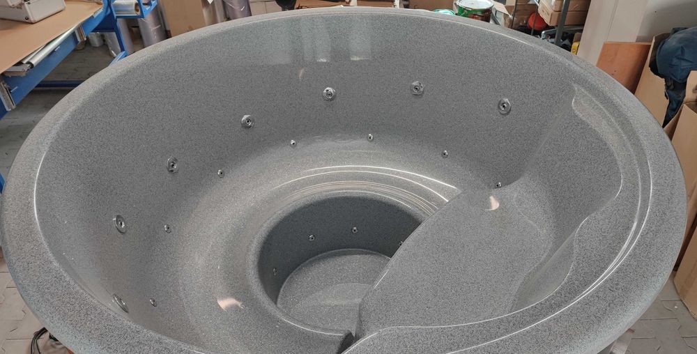 Balia Ogrodowa Jacuzzi Bania Hot Tub Gorąca Beczka Dostawa Cała Polska