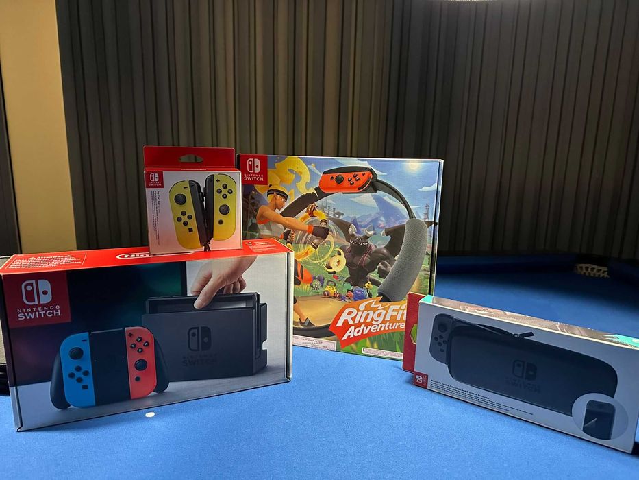 Vendo Nintendo Switch V1+Extras tudo completo em caixa.