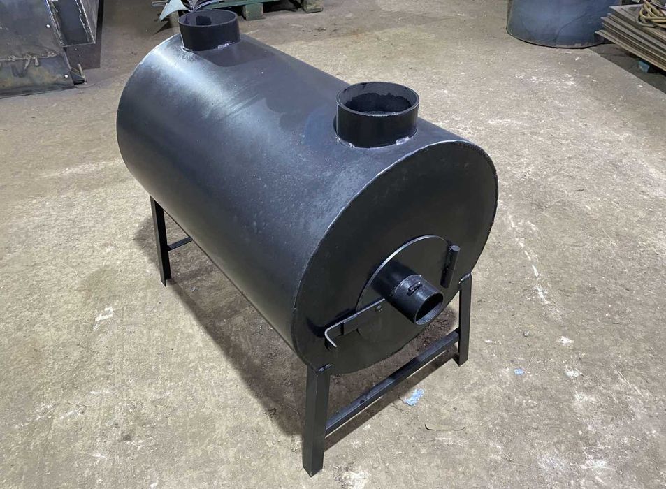 РАСПРОДАЖА! до 197 м3! 5 мм! Обдув! Печь Буржуйка Булерьян Turbo