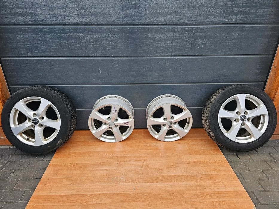 KOŁA FELGI ALUMINIOWE OPONY WIELOSEZONOWE OPEL ZAFIRA A B ASTRA H VECTRA C SIGNUM MERIVA B 16 5X110 ET40