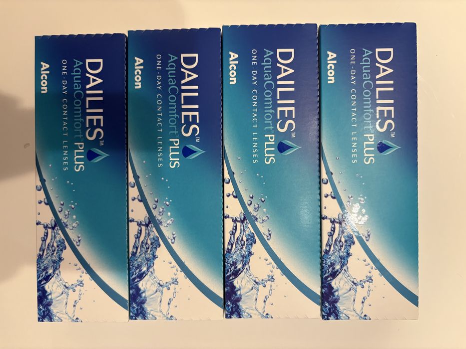 Soczewki Dailies Aqua Comfort 4 x 30 sztuk -4.50
