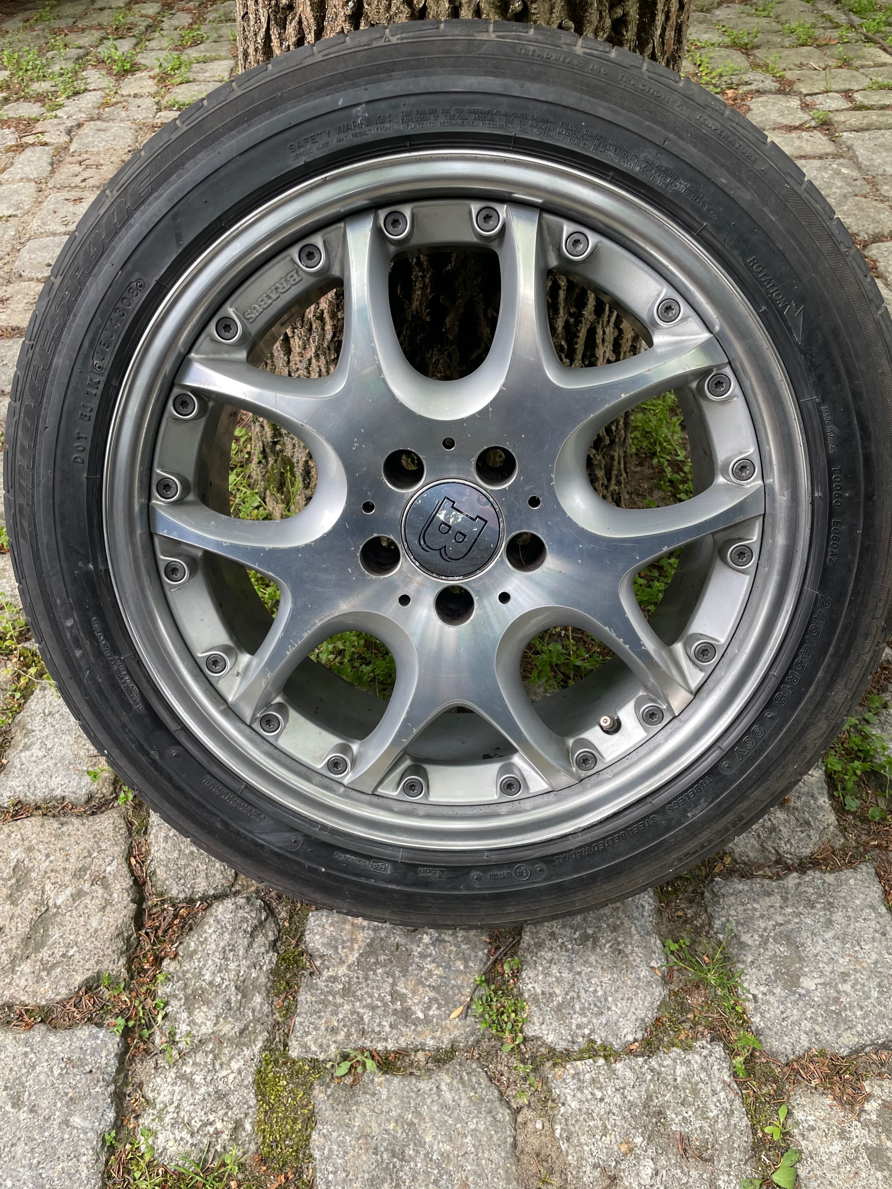 Felgi 3szt. ALU BRABUS Monoblock V