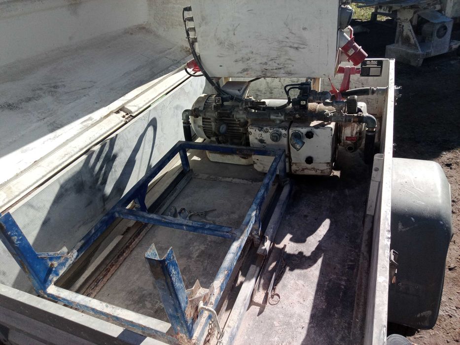 M-Tec PFT Silomat sama przyczepka z Niemiec dokumenty f VAT c brutto