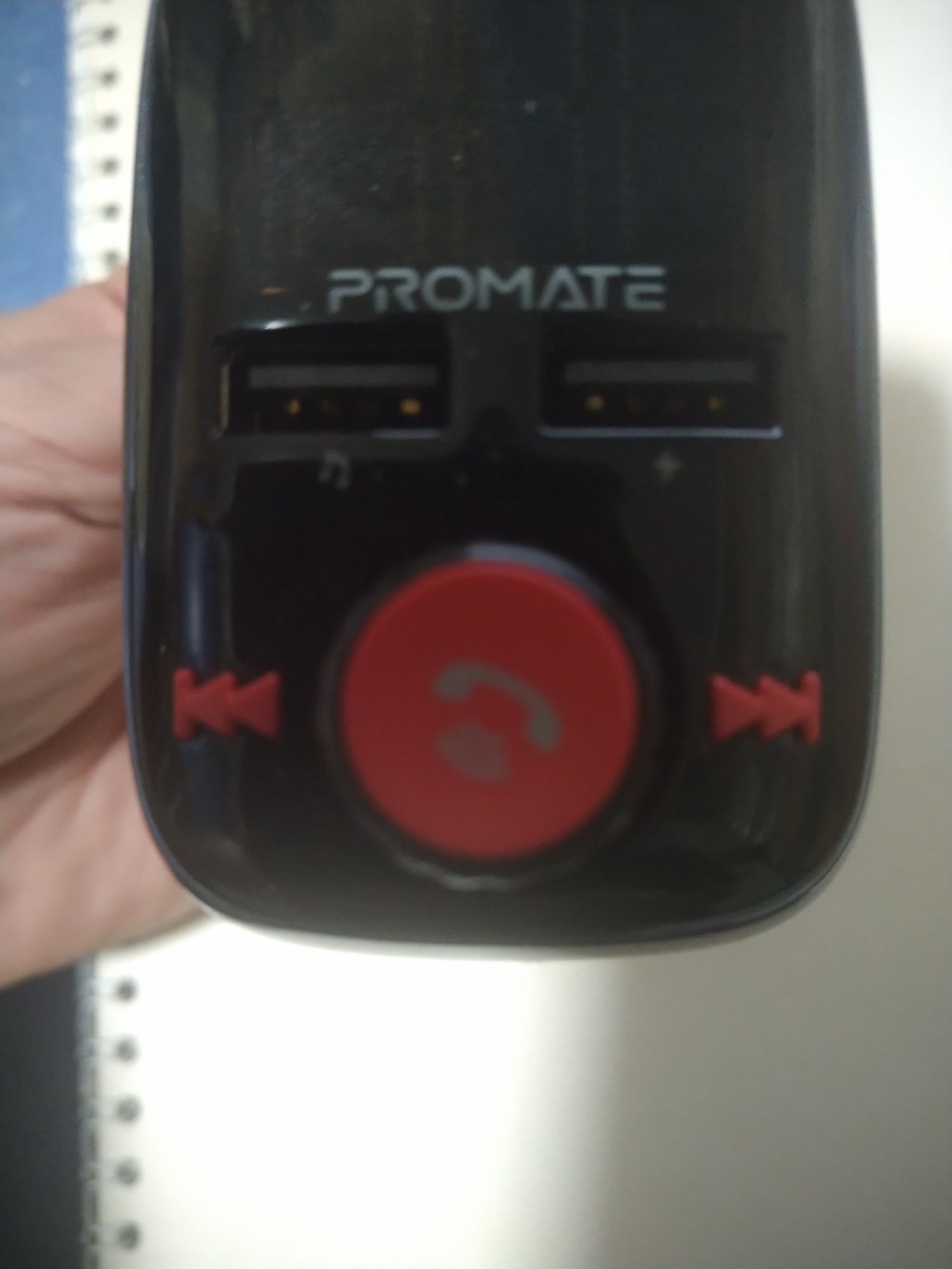 FM-трансмиттер Promate Smartune-3 Black