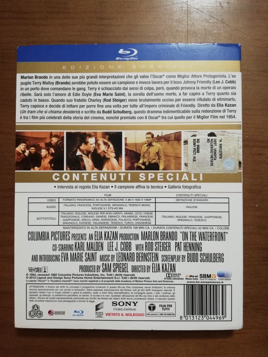 Blu ray do filme clássico "Há Lodo no Cais" (portes grátis)