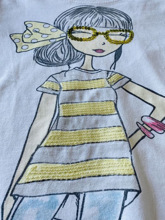 T-shirt dziewczynka rozmiar 128