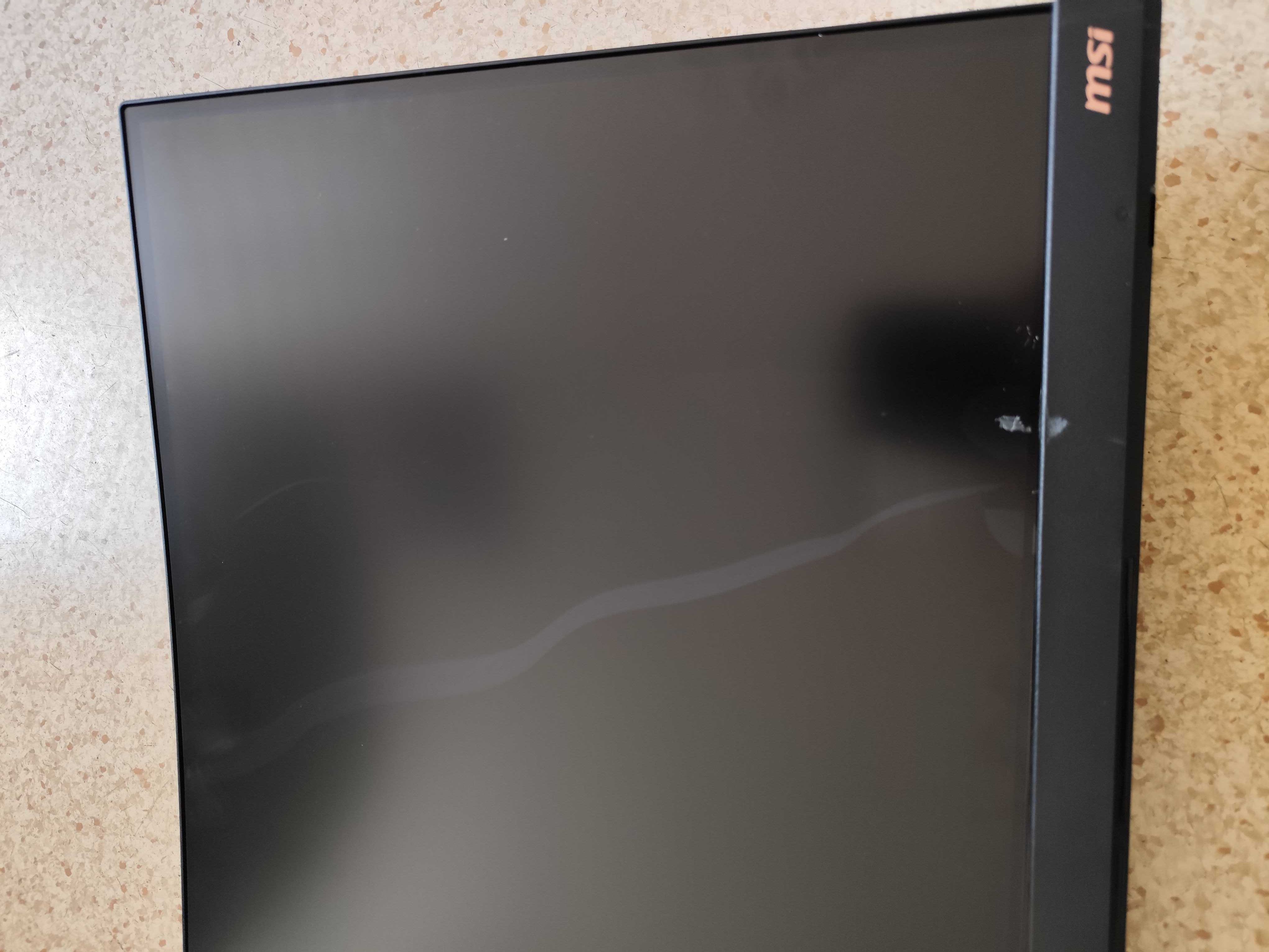 Монитор MSI Optix MPG341CQR. На запчасти. Битая матрица.
