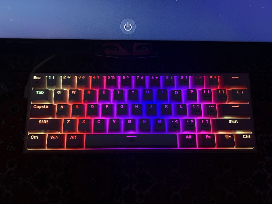 Клавіатура Redragon Fizz K617 ENG (K617RGB-GW) Проект!!!