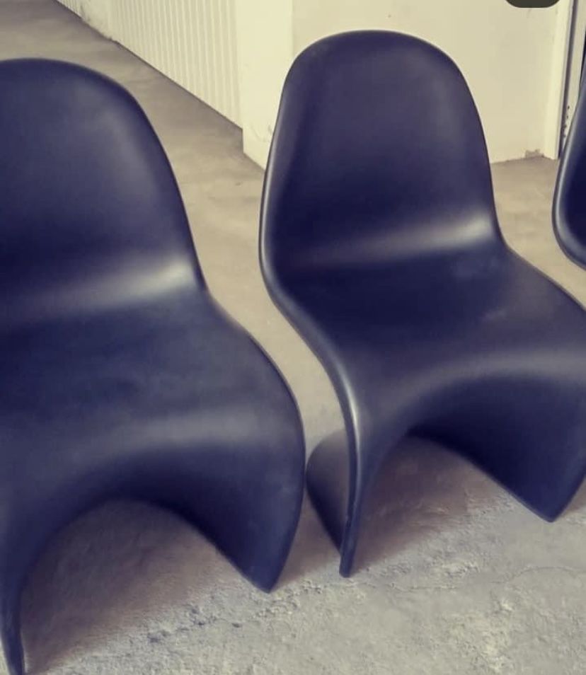 Conjunto 6 cadeiras pretas