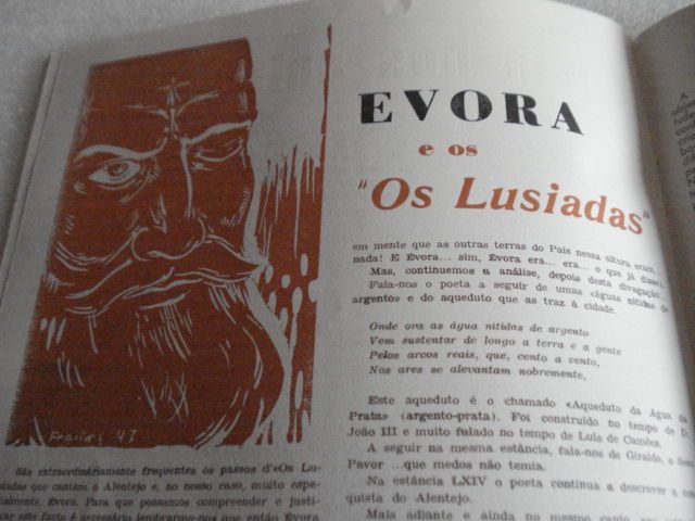 Revista Antiga O Corvo de 1966 - Capa com desenho de Julio Resende